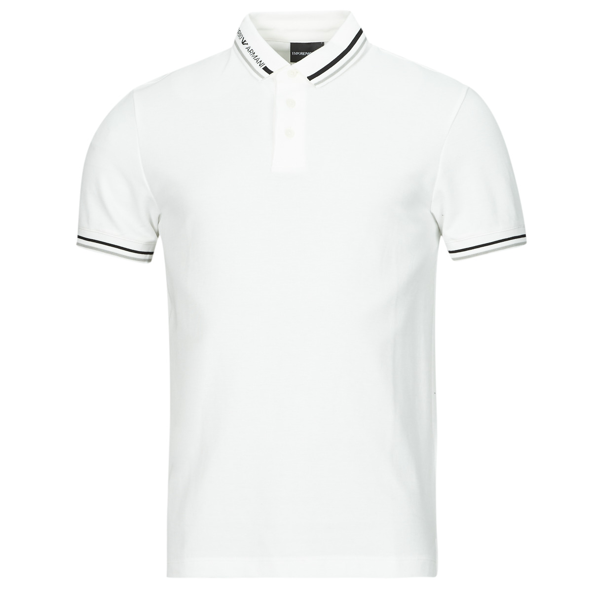 Odjeća Muškarci
 Polo majice kratkih rukava Emporio Armani POLO 3D1FM4 Bijela