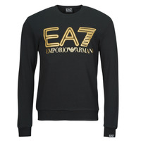 Odjeća Muškarci
 Sportske majice Emporio Armani EA7 FELPA 3DPM63 Crna / Gold