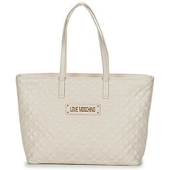 Torbe Žene
 Shopper torbe  Love Moschino QUILTED BAG JC4166 Ivory