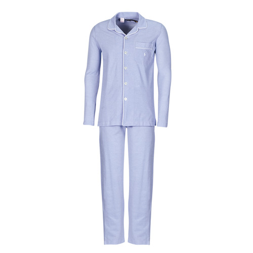 Odjeća Muškarci
 Pidžame i spavaćice Polo Ralph Lauren L / S PJ SET-SLEEP-SET Plava