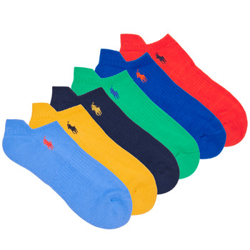 Modni dodaci Sportske čarape Polo Ralph Lauren ASX117-SOLIDS-PED-6 PACK Višebojna