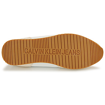 Calvin Klein Jeans RUNNER SOCK LACEUP NY-LTH Krem boja / Plava