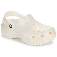 Obuća Žene
 Klompe Crocs Classic Platform Glitter ClogW Bijela