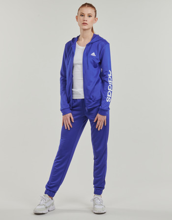 Odjeća Žene
 Dvodijelne trenirke Adidas Sportswear W LINEAR TS Plava / Bijela