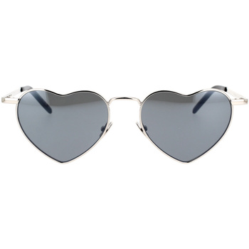 Satovi & nakit Sunčane naočale Yves Saint Laurent Occhiali da Sole a Cuore Saint Laurent SL 301 LouLou 014 Srebrna