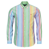 Odjeća Muškarci
 Košulje dugih rukava Polo Ralph Lauren CHEMISE COUPE DROITE EN OXFORD Višebojna