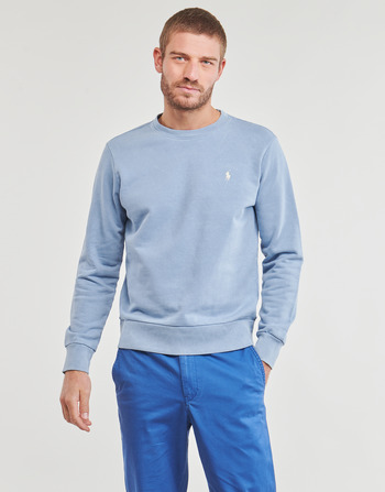 Odjeća Muškarci
 Sportske majice Polo Ralph Lauren SWEATSHIRT COL ROND EN MOLLETON Plava / Nebesko plava / Plava