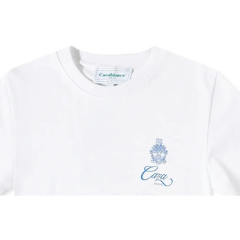 Odjeća Muškarci
 Majice kratkih rukava Casablanca MF22-JTS-001-11 Bijela