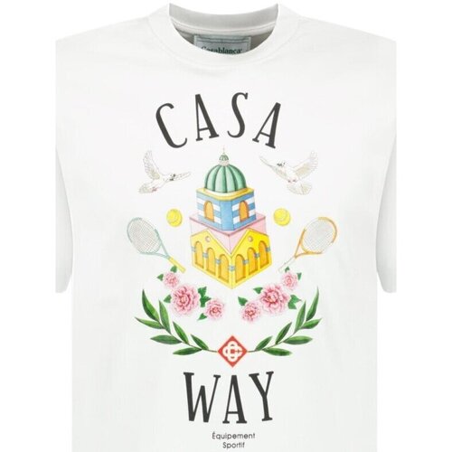 Odjeća Muškarci
 Majice kratkih rukava Casablanca MS23-JTS-001-25 Bijela