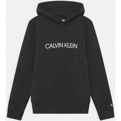 Odjeća Djeca Sportske majice Calvin Klein Jeans IU0IU00163 Crna