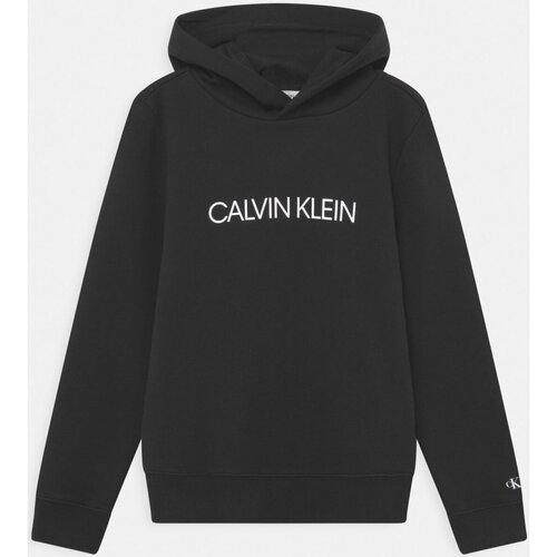 Odjeća Djeca Sportske majice Calvin Klein Jeans IU0IU00163 Crna