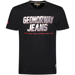 Odjeća Muškarci
 Majice kratkih rukava Geo Norway SX1046HGNO-BLACK Crna