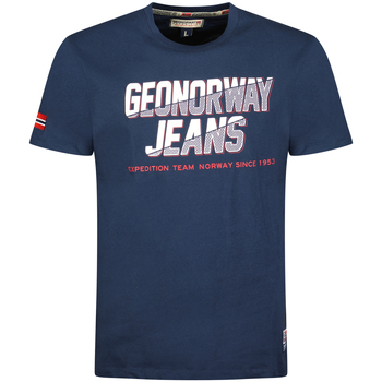 Odjeća Muškarci
 Majice kratkih rukava Geographical Norway SX1046HGNO-NAVY         