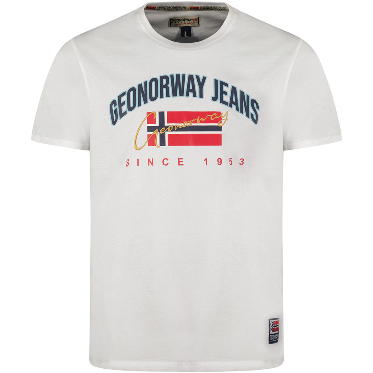 Odjeća Muškarci
 Majice kratkih rukava Geo Norway SX1052HGNO-WHITE Bijela