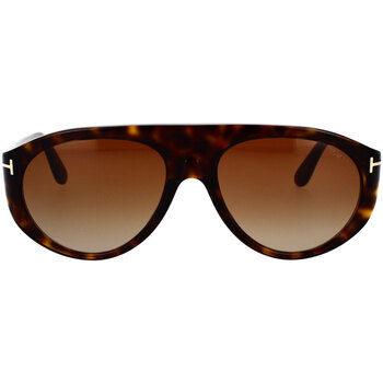 Satovi & nakit Sunčane naočale Tom Ford Occhiali da Sole  Rex FT1001/S 52F Smeđa
