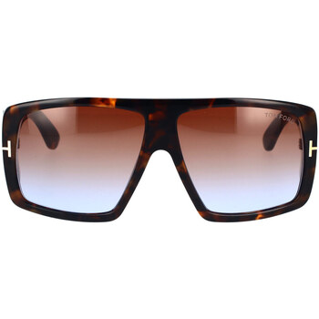 Satovi & nakit Sunčane naočale Tom Ford Occhiali da Sole  Raven FT1036/S 56F Smeđa