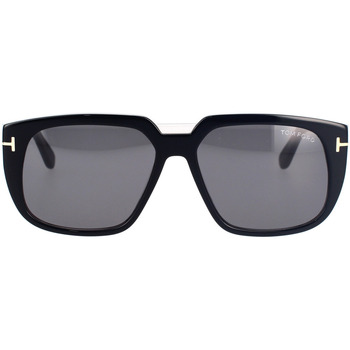 Satovi & nakit Sunčane naočale Tom Ford Occhiali da Sole  Oliver-02 FT1025/S 05A Crna
