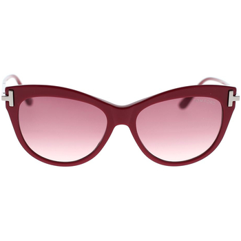 Satovi & nakit Sunčane naočale Tom Ford Occhiali da Sole  Kira FT0821 69T Crvena