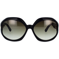 Satovi & nakit Sunčane naočale Tom Ford Occhiali da Sole  Georgia FT1011/S 01B Crna