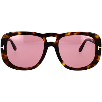 Satovi & nakit Sunčane naočale Tom Ford Occhiali da Sole  Billie FT1012/S 52Y Smeđa