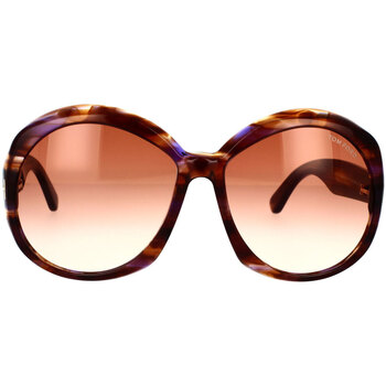 Satovi & nakit Sunčane naočale Tom Ford Occhiali da Sole  Annabelle FT1010/S 55Z Smeđa