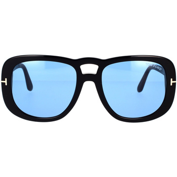 Satovi & nakit Sunčane naočale Tom Ford Occhiali da Sole  Billie FT1012/S 01V Crna