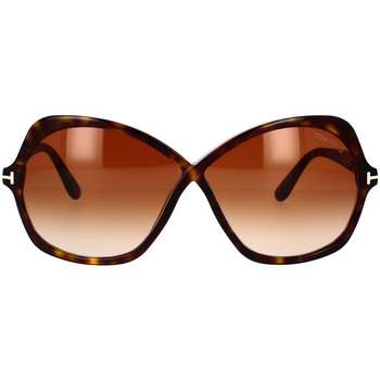 Satovi & nakit Sunčane naočale Tom Ford Occhiali da Sole  Rosemin FT1013/S 52F Smeđa