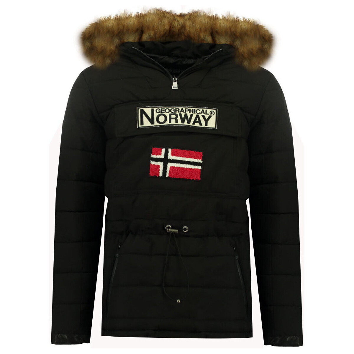 Odjeća Muškarci
 Gornji dijelovi trenirke Geographical Norway - Coconut-WR036H Crna