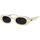 Satovi & nakit Sunčane naočale Off-White Occhiali da Sole  Amalfi 10107 Bijela