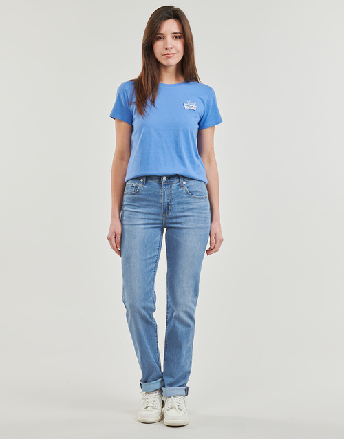 Levi's 724 HIGH RISE STRAIGHT Lightweight Plava