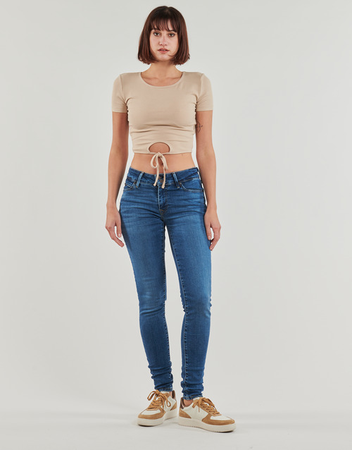 Levi's 711 DOUBLE BUTTON Plava