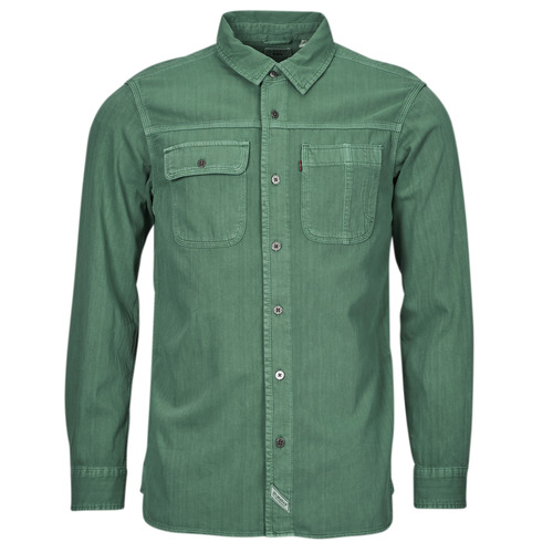 Odjeća Muškarci
 Košulje dugih rukava Levi's LS AUBURN WORKER Zelena