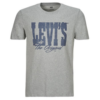 Odjeća Muškarci
 Majice kratkih rukava Levi's GRAPHIC CREWNECK TEE Siva
