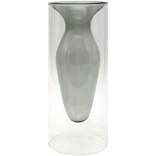 Dom Vaze i tegle Signes Grimalt Kristalna Vaza Siva