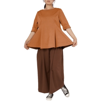 Odjeća Žene
 Topovi i bluze Wendy Trendy Top 223690 - Camel Smeđa
