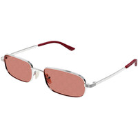 Satovi & nakit Sunčane naočale Gucci Occhiali da Sole  GG1457S 004 Logo Srebrna