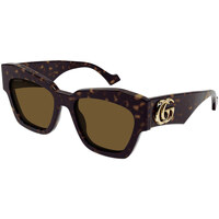 Satovi & nakit Sunčane naočale Gucci Occhiali da Sole  GG1422S 003 Smeđa