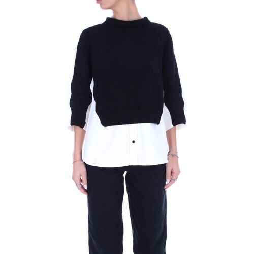 Odjeća Žene
 Majice dugih rukava Semicouture Y3WB01 Crna