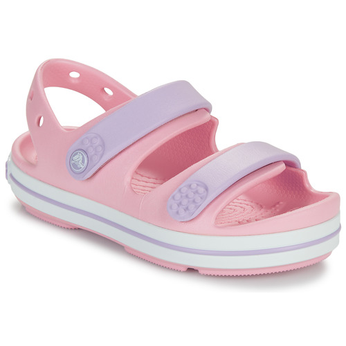 Obuća Djevojčica Sandale i polusandale Crocs Crocband Cruiser Sandal K Ružičasta