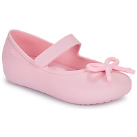 Obuća Djevojčica Balerinke i Mary Jane cipele Crocs Brooklyn Bow Mary Jane Flat T Ružičasta