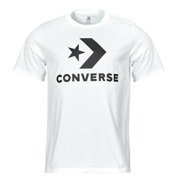 Odjeća Majice kratkih rukava Converse STAR CHEVRON TEE WHITE Bijela