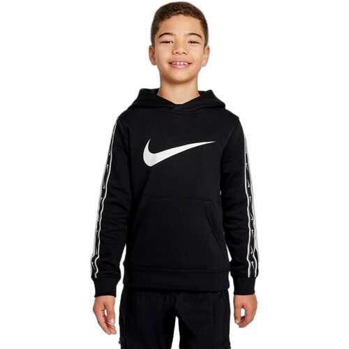 Odjeća Dječak
 Sportske majice Nike SUDADERA  REPEAT FLEECE DZ5624 Crna
