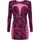 Odjeća Žene
 Kratke haljine Amen HMW23433 Ružičasta