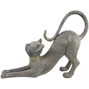 Dom Dekorativni predmeti  Signes Grimalt Mačja Figura Srebrna
