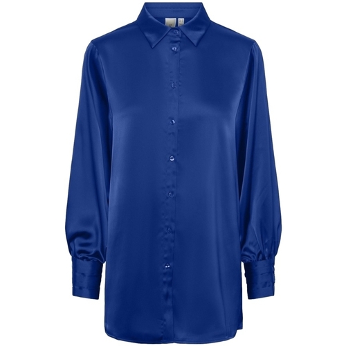 Odjeća Žene
 Topovi i bluze Y.a.s YAS Noos Pella Shirt L/S - Surf The Web Plava