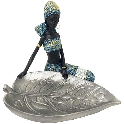 Dom Dekorativni predmeti  Signes Grimalt Afrička Figura Srebrna