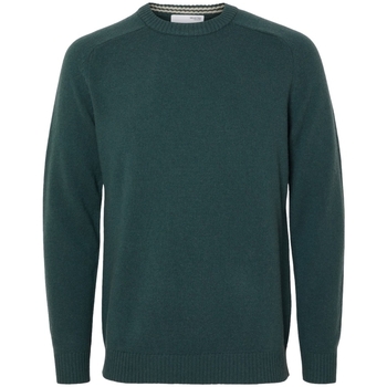 Odjeća Muškarci
 Puloveri Selected Noos New Coban Knit - Green Gables/Kelp Zelena