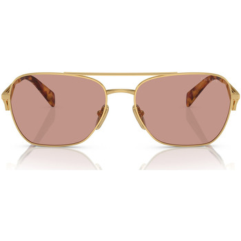 Satovi & nakit Sunčane naočale Prada Occhiali da Sole  PRA50S 5AK08M Gold