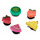 Modni dodaci Dodaci za obuću Crocs JIBBITZ Sparkle Glitter Fruits 5 Pack Višebojna