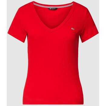 Odjeća Žene
 Majice / Polo majice Tommy Jeans DW0DW17385 Crvena